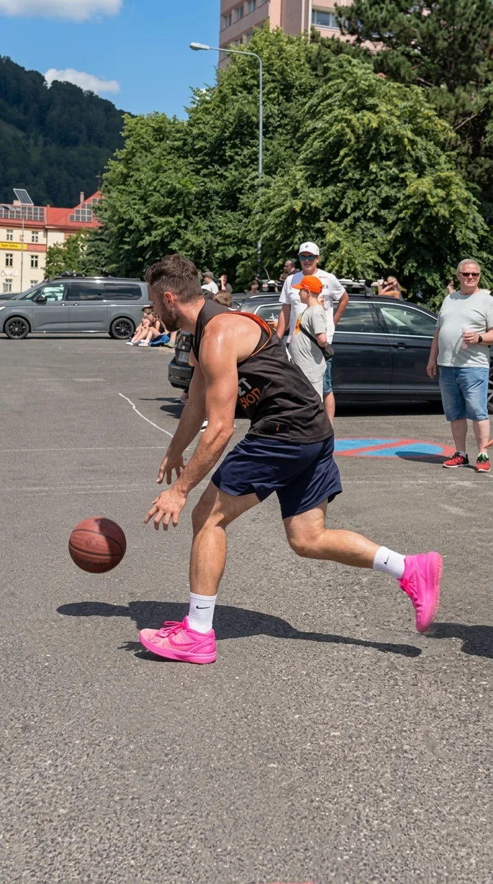 A basketball shop at a streetball tournament, 2