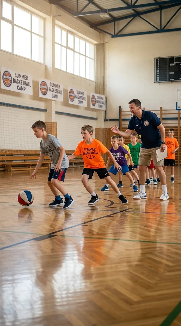Summer basketball camp, 2