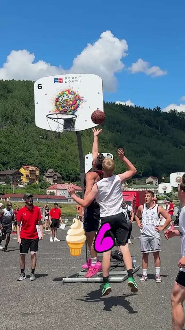 Streetball under the mountains: tournament cut
