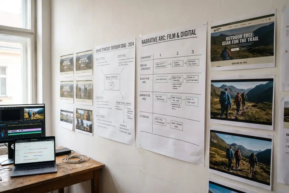 The strategy comes alive straight away in your site, video and identity, because we do all of it in one team.