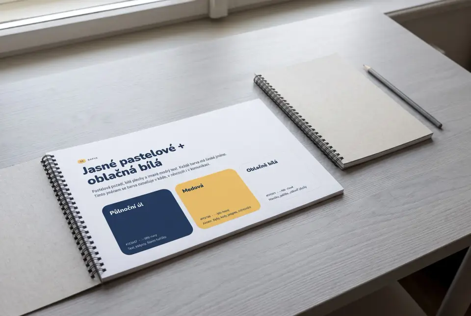 A short manual comes with it, so a year from now the work still looks like it came from one company.