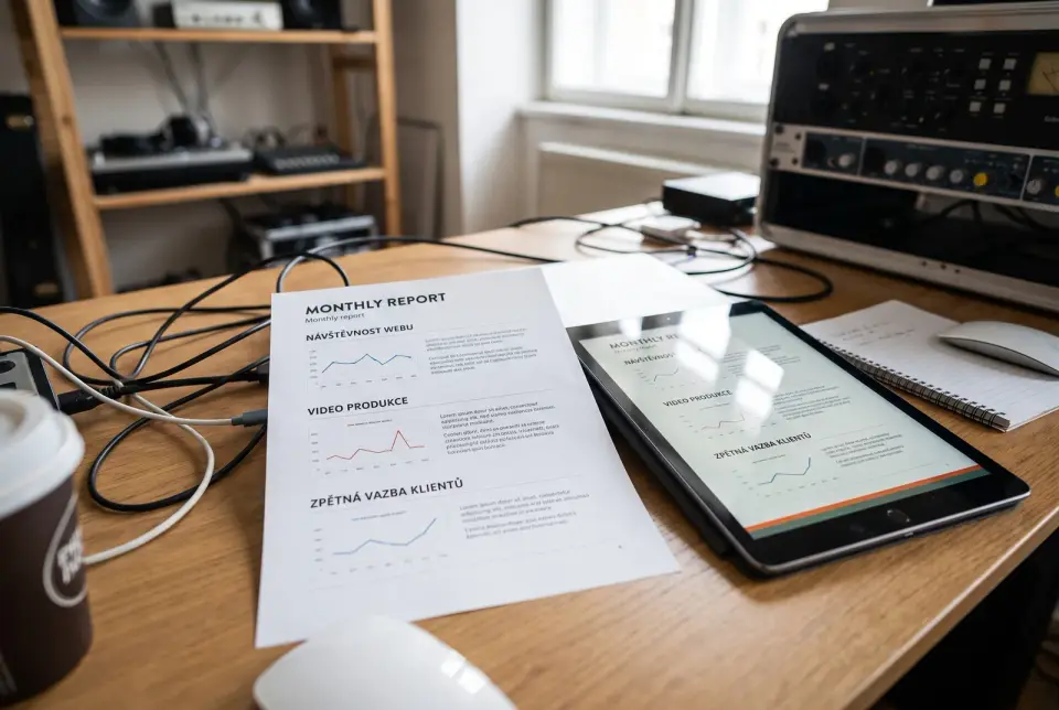 Every month you get a short report: what happened, what we fixed and what we recommend.