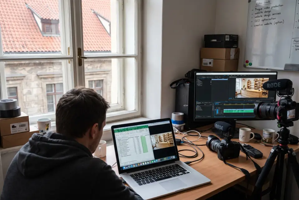 SEO and PPC work well together and we run both. For the Czech market we cover Seznam beside Google: roughly a tenth to a seventh of local searches, an older and more regional audience.