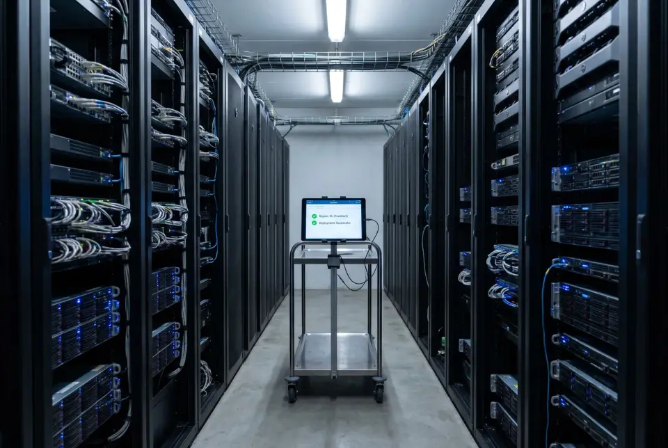 Your data doesn't train anyone else's models, and on request the whole solution runs on EU hosting.