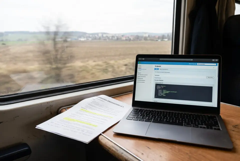 Every connection comes with documentation, so another developer can change it too.