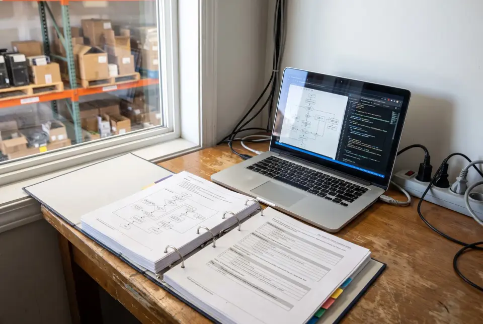 You get documentation, so the automation can be changed without us.