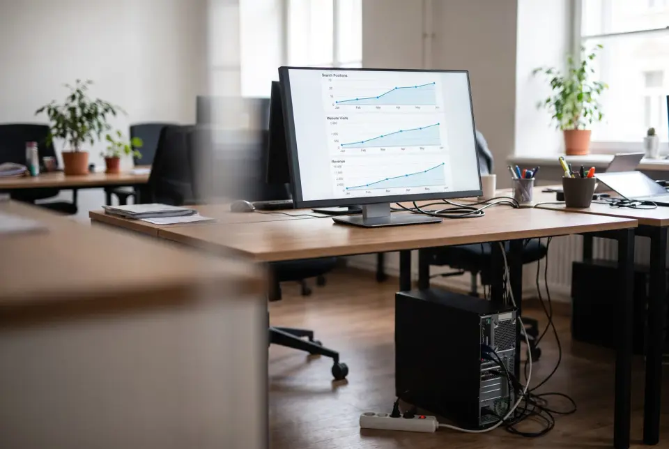 We track search rankings too, and you see them next to traffic and revenue.