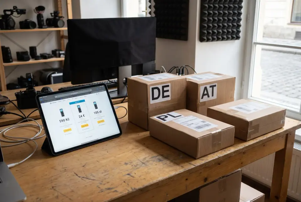 Payments, shipping, invoicing and GDPR are set up for the Czech market, and when the first order from abroad arrives, the store is ready for it.