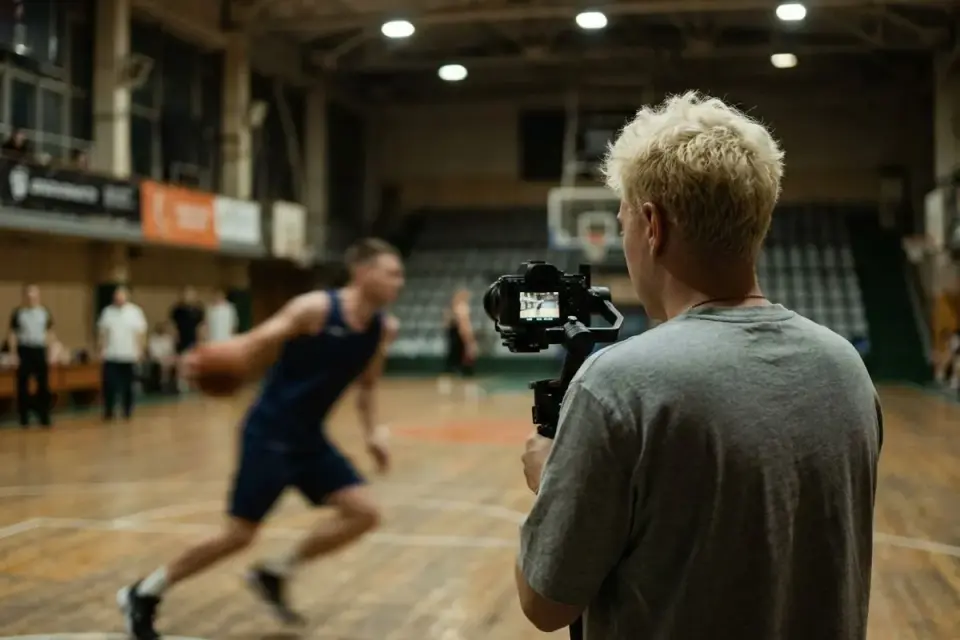 Filming sports and events